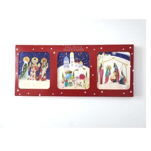 NWOT Ling Design Christmas Cards Set of 18 Religious Motif 3 Designs Bible